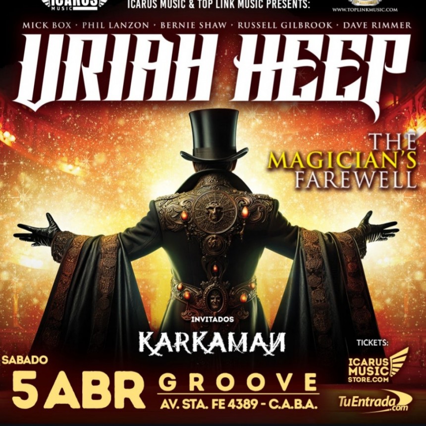 URIAH HEEP: 50 A&Ntilde;OS DE MAGICA HISTORIA