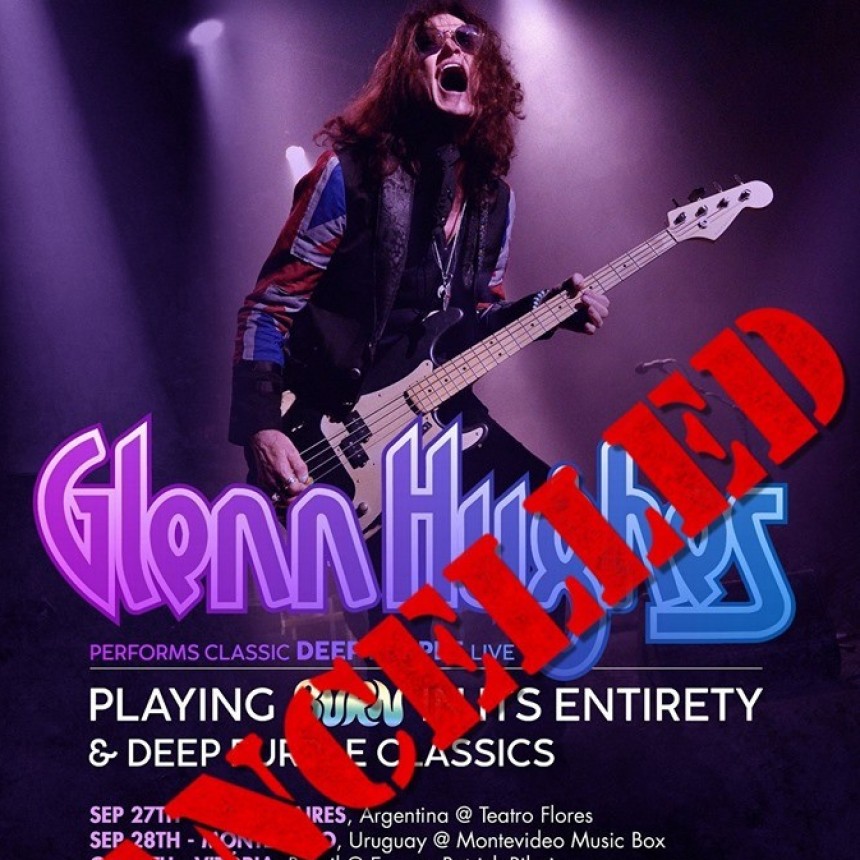 GLENN HUGHES: VOLVER A QUEMAR para mas adelante